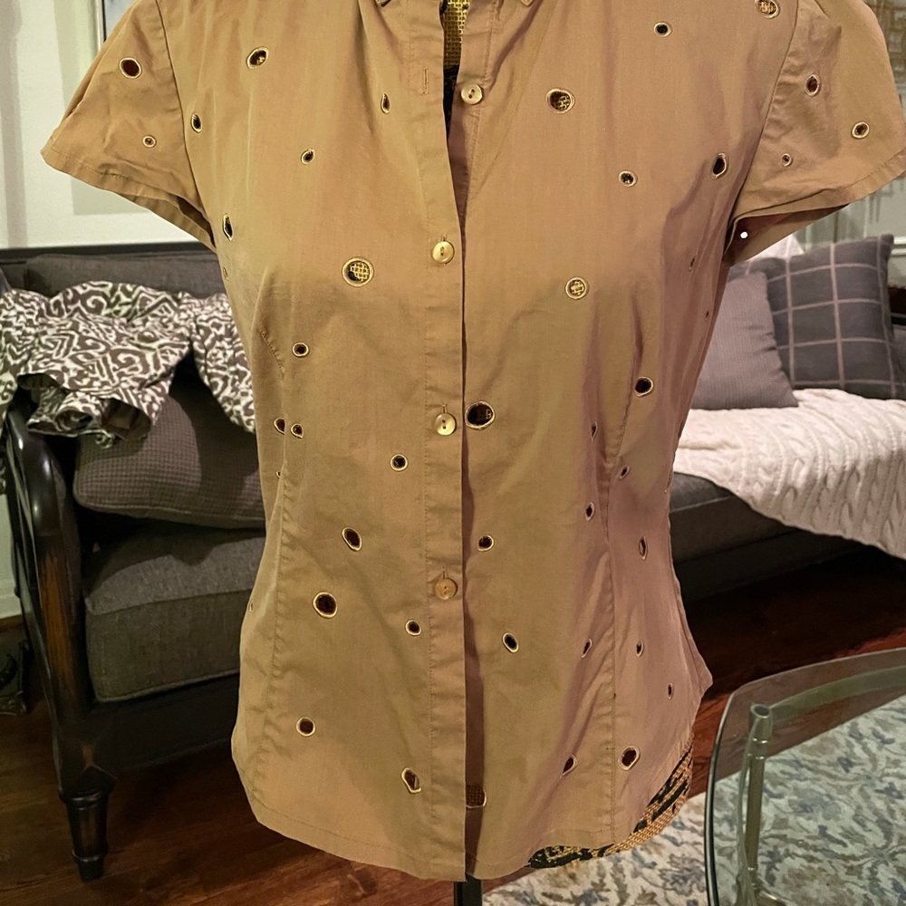 Cute Button Front Top - Picture 8 of 8